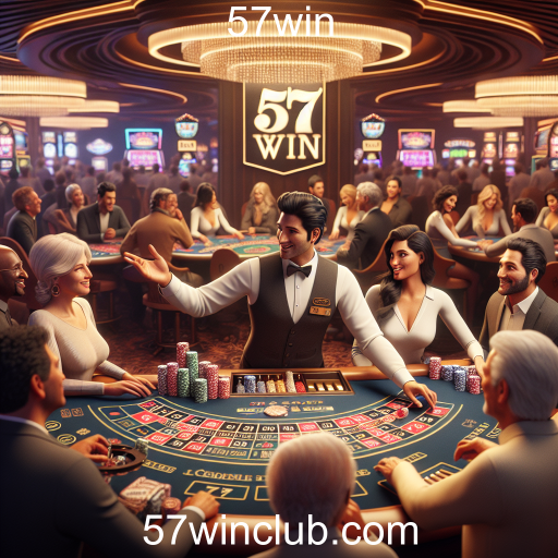 A Experiência Imersiva do Cassino Ao Vivo no 57win